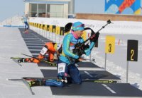 Сборная Казахстана по биатлону завоевала «серебро» в смешанной эстафете 