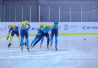 Казахстанец Нурберген Жумагазиев выиграл "бронзу" в шорт-треке на Универсиаде