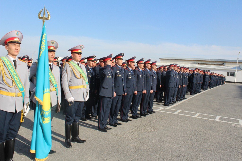 КЫЗЫЛОРДИНСКИЕ ПОЛИЦЕЙСКИЕ ПЕРЕШЛИ НА ЛЕТНЮЮ ФОРМУ ОДЕЖДЫ