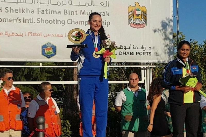 Казахстанка стала первой на турнире по стендовой стрельбе в Италии