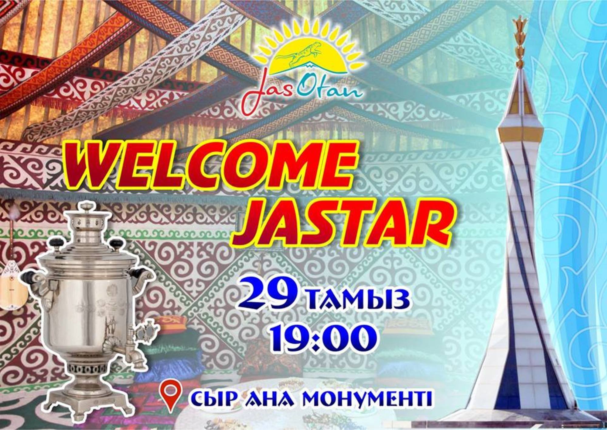"Welcome Jastar"