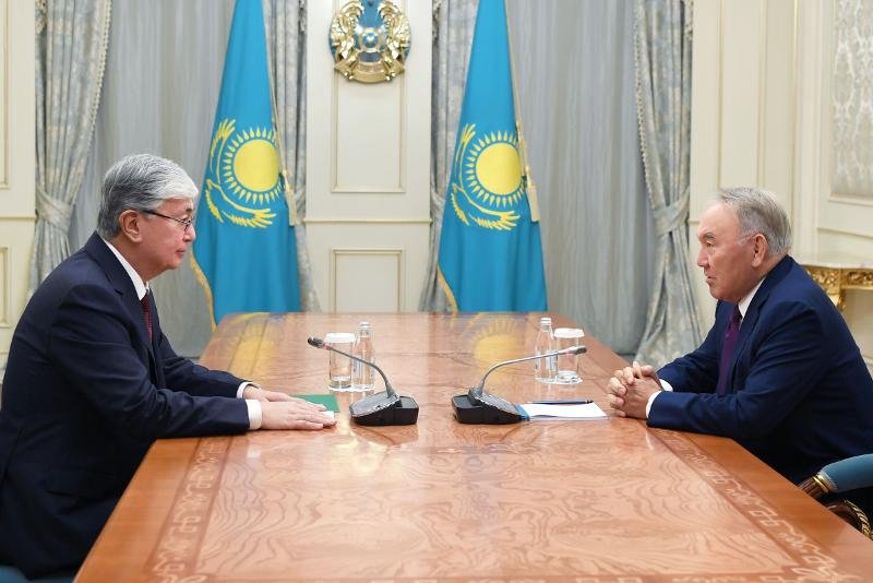 Нурсултан Назарбаев встретился с Касым-Жомартом Токаевым