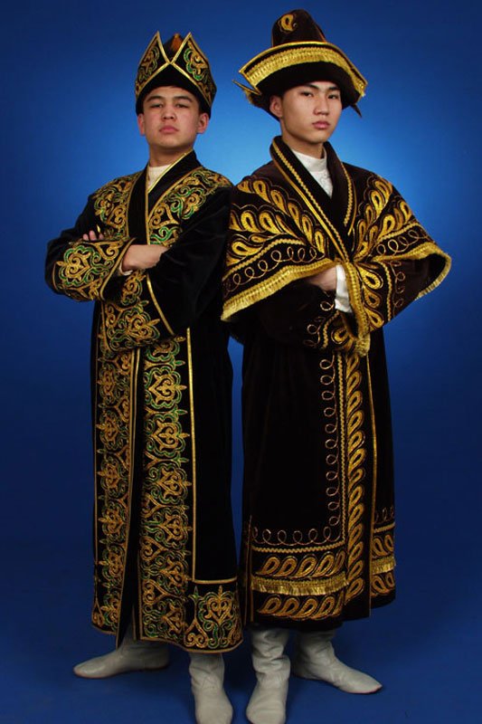 Казахский национальный костюм картинки