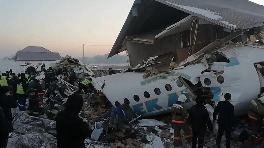Данные с черных ящиков рухнувшего самолета предоставили в Bek Аir