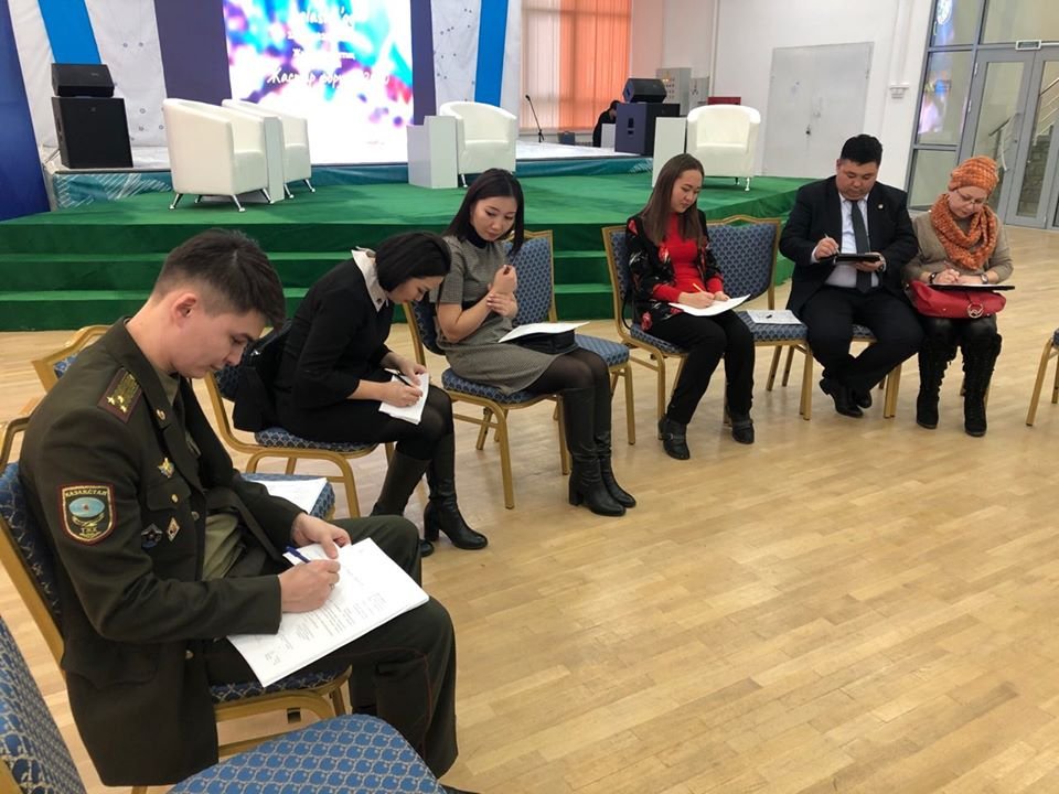 В Кызылорде прошло заседание областного штаба волонтеров