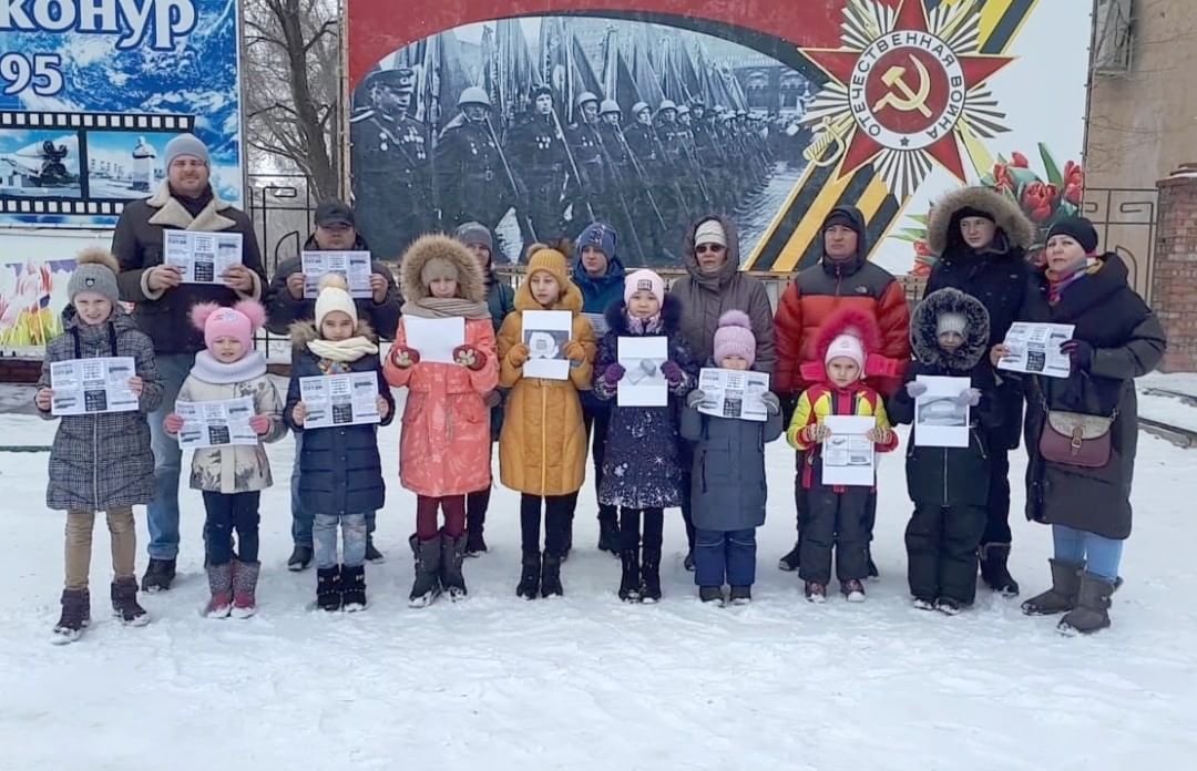 Байконурцы приняли участие в акции «Блокадный хлеб»