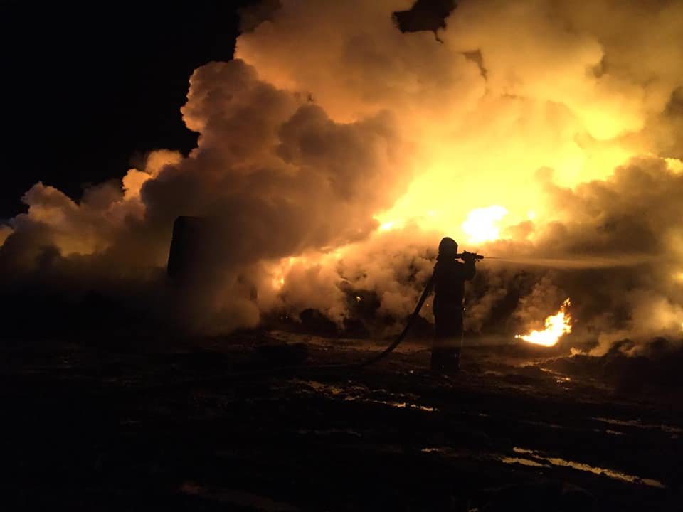 Пожар в Кызылорде