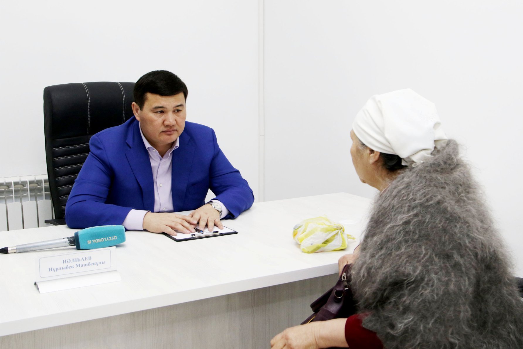 Аким Кызылорды встретился с жителями города
