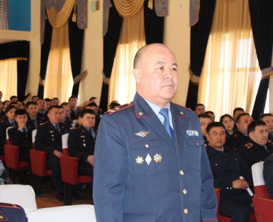 Назначен начальник управления полиции Кызылорды