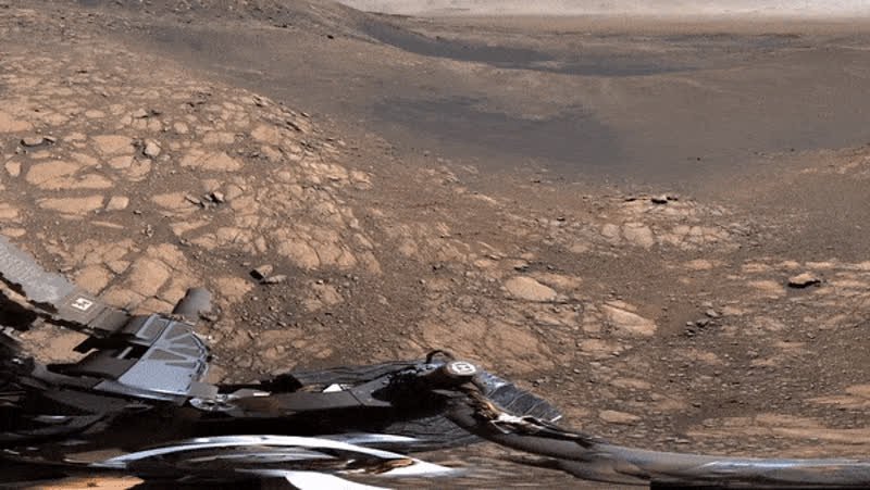 NASA показало новое фото Марса