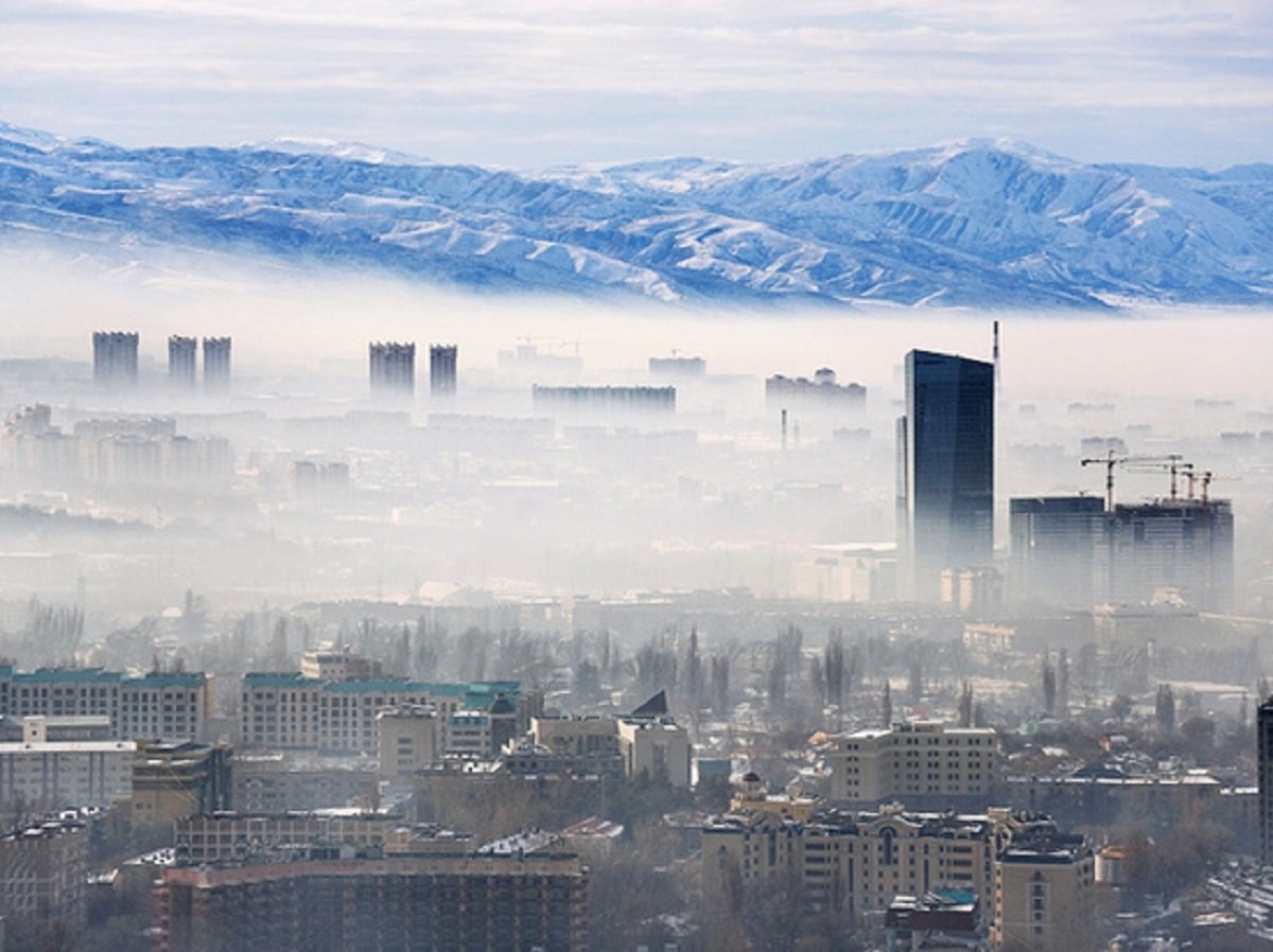 За день карантина воздух в Алматы стал намного чище