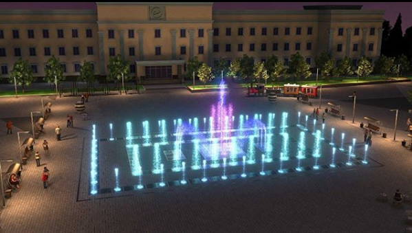 Открыто голосование по вопросу установки фонтана на центральной площади Байконура