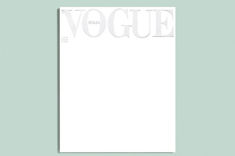 Журнал Vogue впервые выйдет с белой обложкой, в память о тех, чьи жизни унес коронавирус