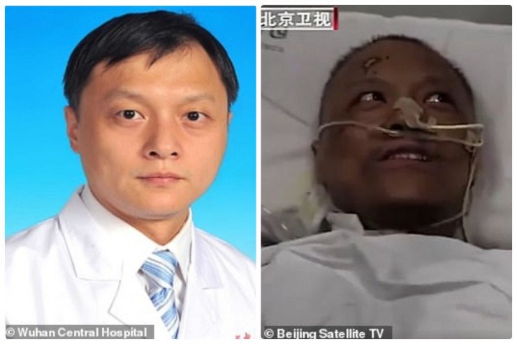 Китайские врачи почернели из-за коронавируса