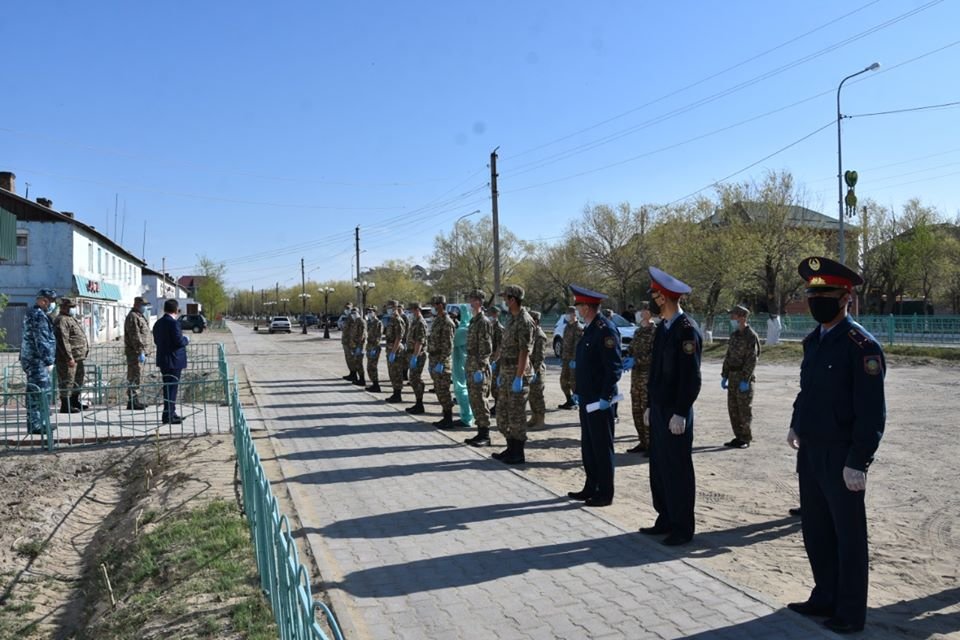 В Казалинском районе 24 военнообязанных призваны на воинские сборы