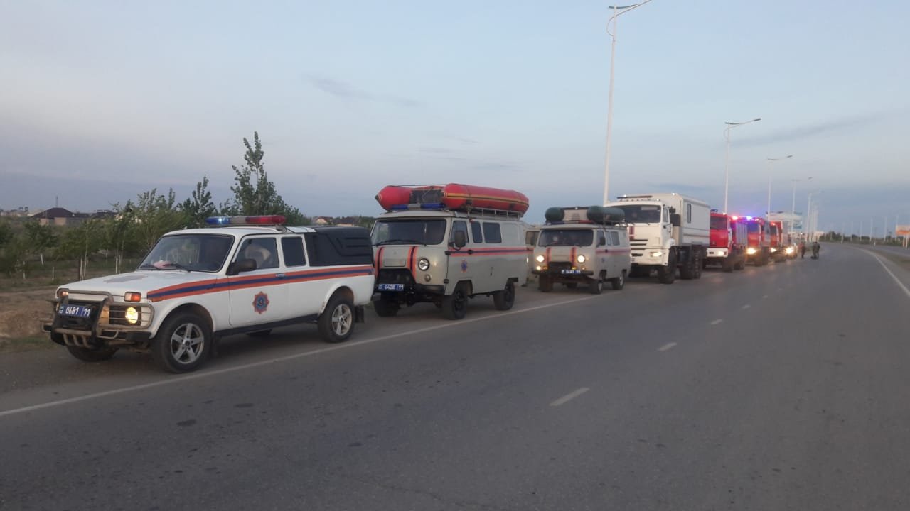 Спасатели области выехали на помощь в Мактааральский район