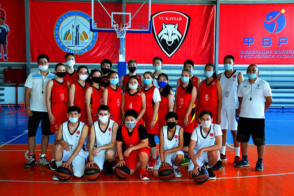Кызылординские баскетболисты готовятся к соревнованиям