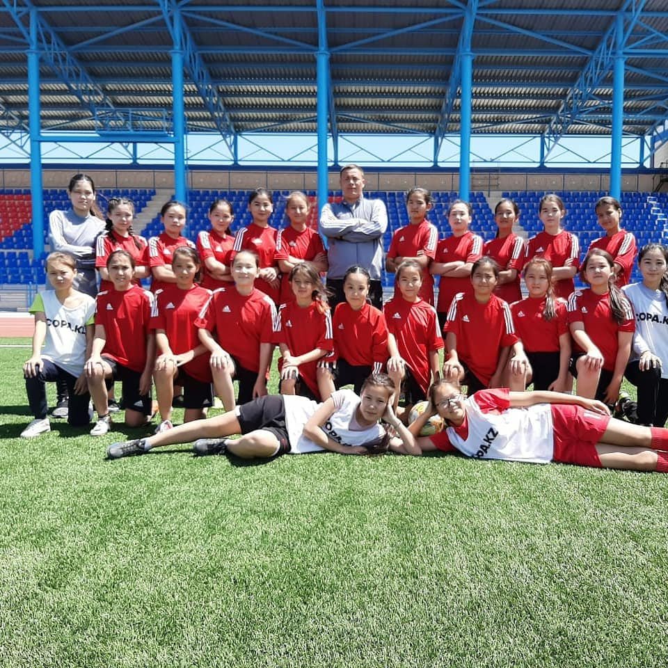 Женский футбол в Казалинске и Кызылорде