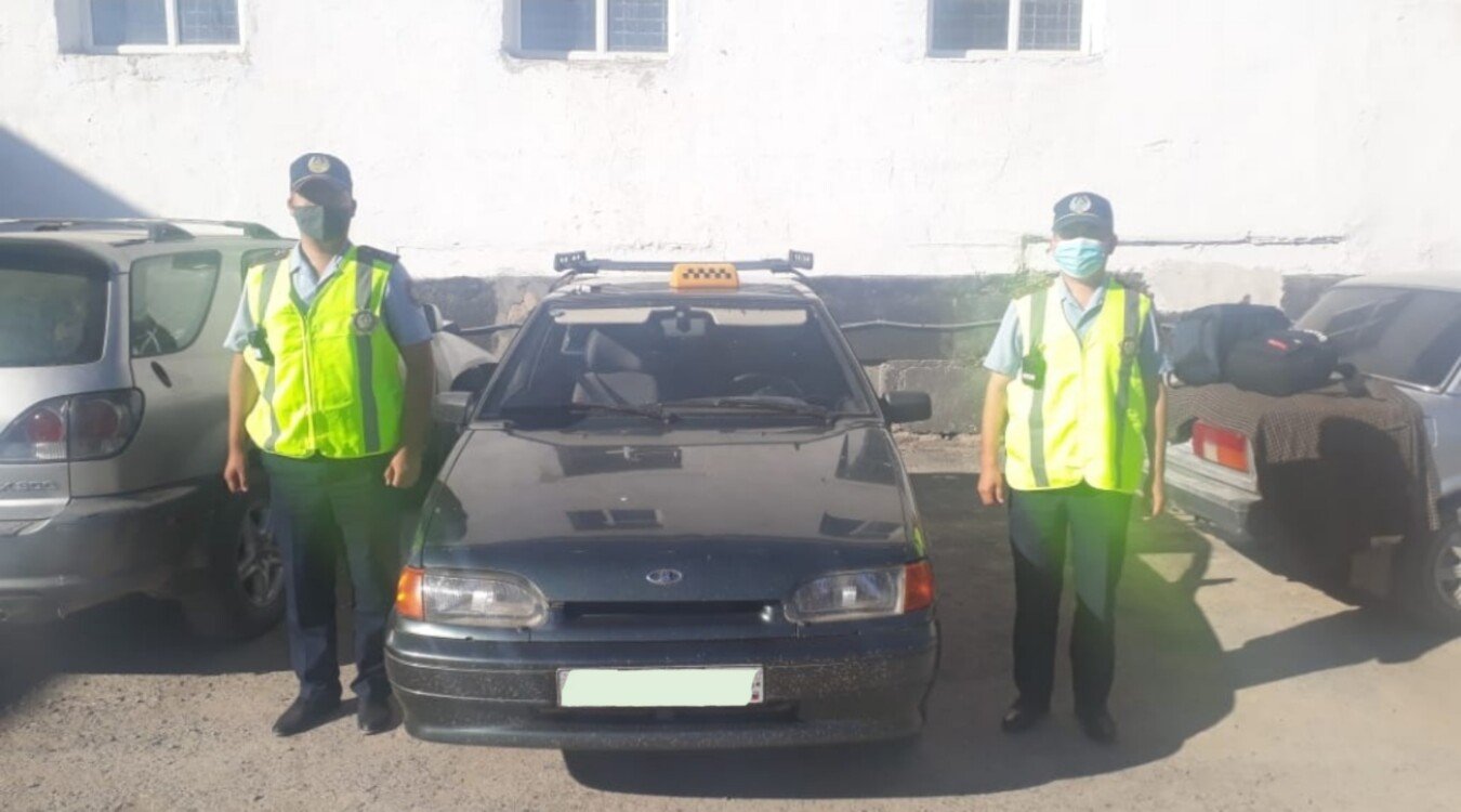 Полицейские Кызылорды нашли угнанный автомобиль