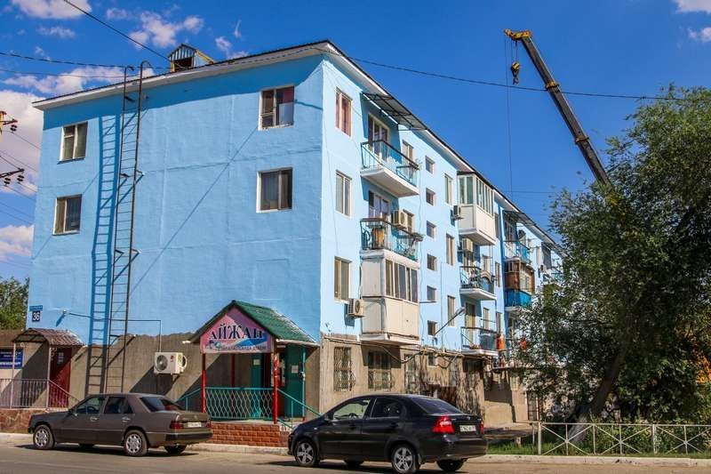 Новая жизнь многоэтажек Кызылорды