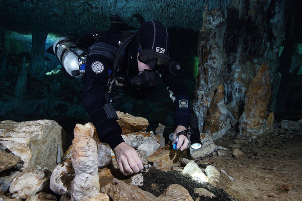 Технологии древней цивилизации – в подводных пещерах