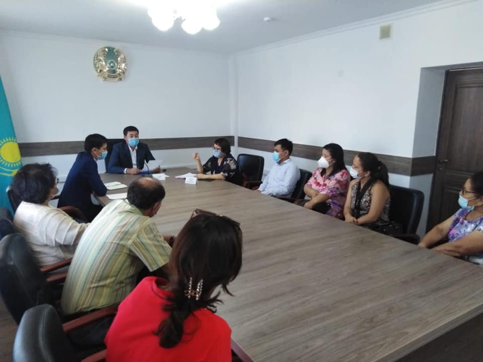 Прошла встреча с представителями аптек Кызылординской области