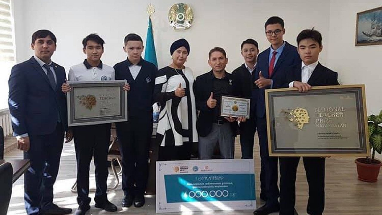 Казахстанские школьники завоевали золото, серебро и бронзу на международной олимпиаде