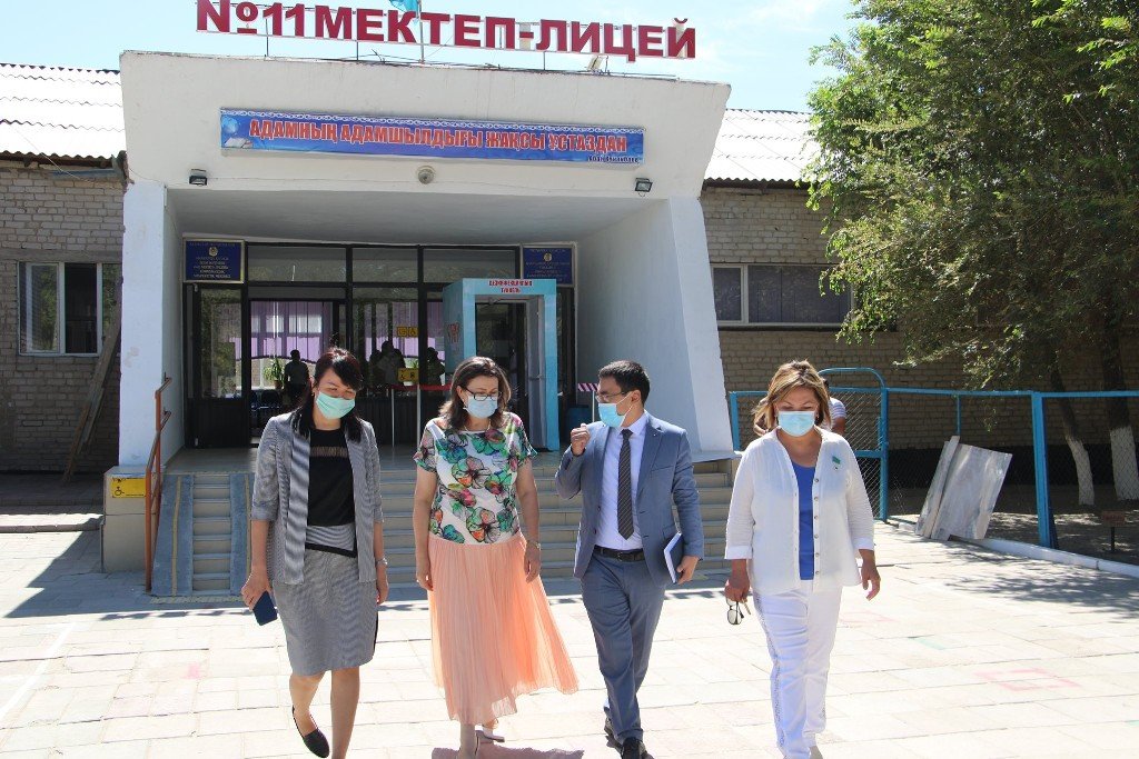 Мажилисмены посетили социальные объекты Кызылорды