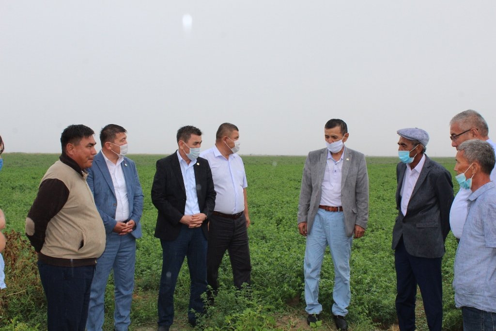 Кызылординские аграрии выказали поддержку внутрипартийному отбору «Nur Otan»