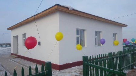 В Сырдарьинском районе строится два 42 квартирных жилых дома